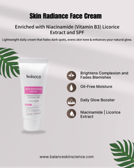 Balance Skin Science Glow & Protect Skincare Gift Hamper | Vitamin C Face Wash + Radiance Cream + Moisturizer + SPF 50 Sunscreen | Unisex Daily Skincare Set for All Skin Types