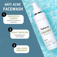 Anti Acne Marks Duo - Brightening Facewash and Glowing Serum Balance Skin Science