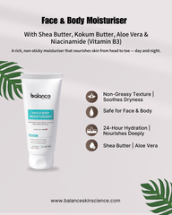 Balance Skin Science Glow & Protect Skincare Gift Hamper | Vitamin C Face Wash + Radiance Cream + Moisturizer + SPF 50 Sunscreen | Unisex Daily Skincare Set for All Skin Types