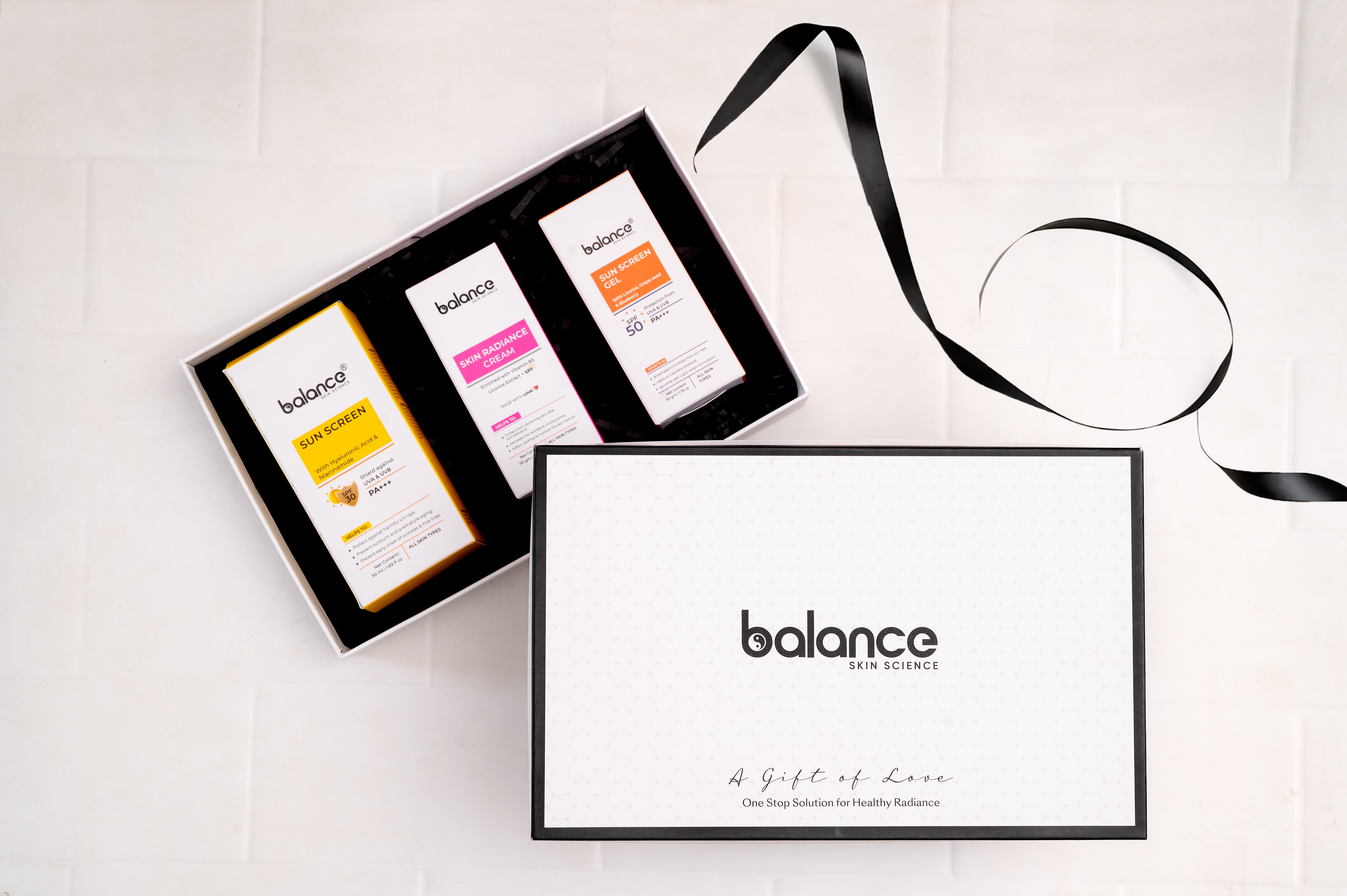 Skin Balance Science Balance Skin Science Glow & Sun Defence Skincare Hamper | Radiance Cre