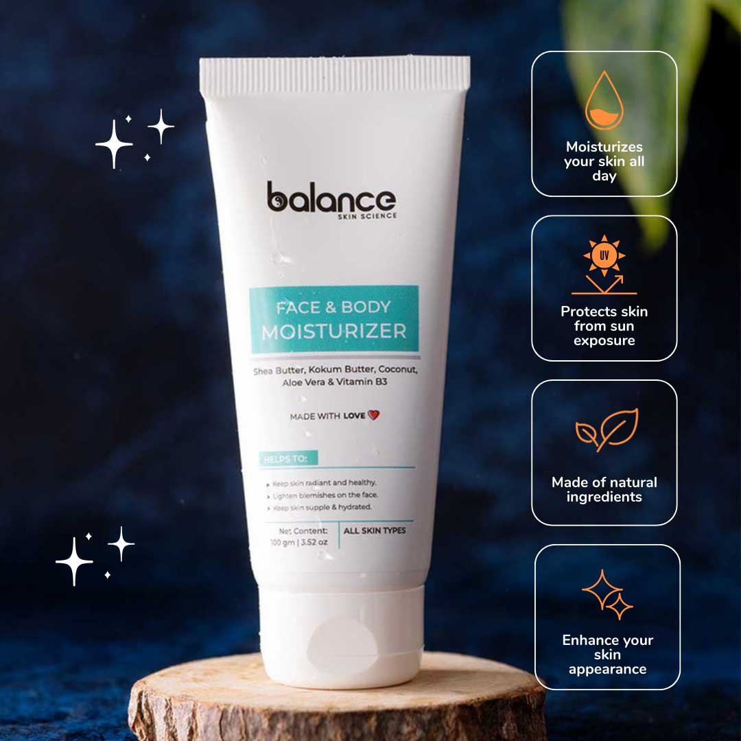 Skin Balance Science Balance Skin Science Face & Body Moisturiser: Nourishing Elegance with ...