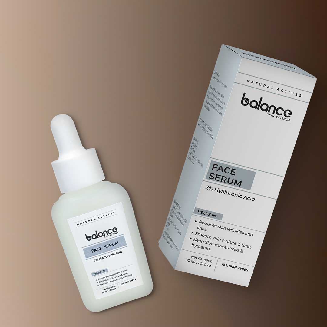 Intense Skin Hydration Duo - Exfoliating Face wash and Hydrating Face Serum Balance Skin Science