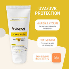 Protective Shield: SPF 30 Sunscreen for Broad-Spectrum UV Protection Balance Skin Science